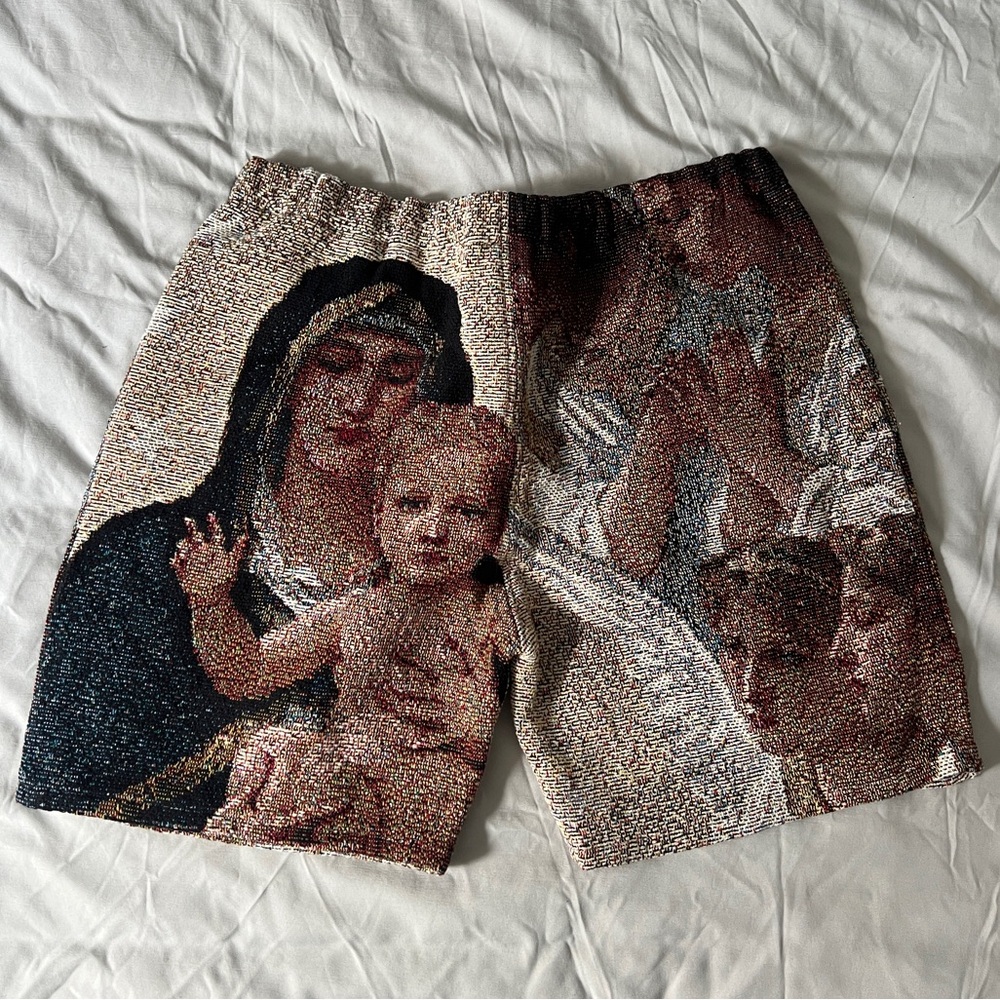 Virgin Mary shorts JaeJudo